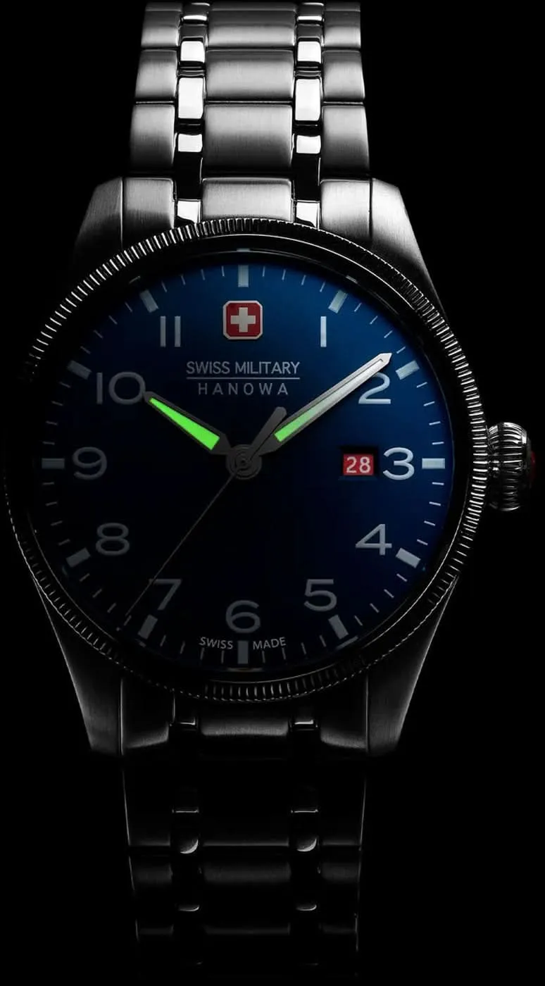 Swiss Military Hanowa Thunderbolt SMWGH0000802 Herrenuhr • Swiss Made • Saphirglas