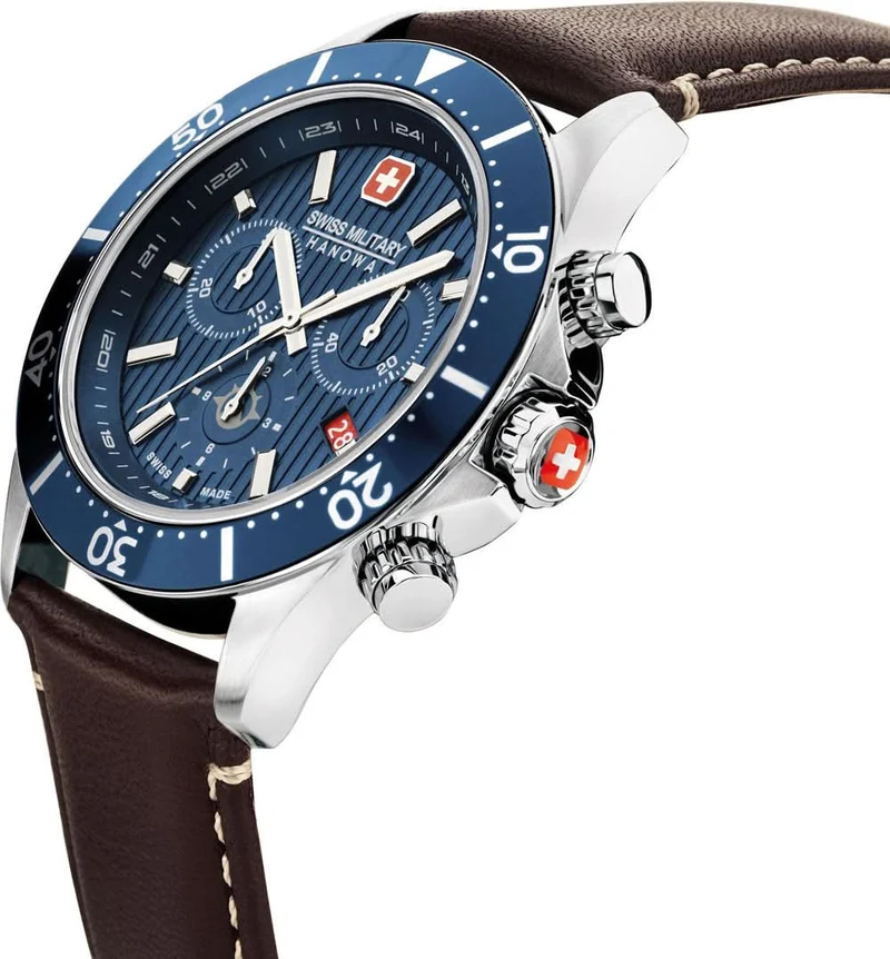Swiss Military SMWGC2100706 Herrenuhr • Saphir • Chrono