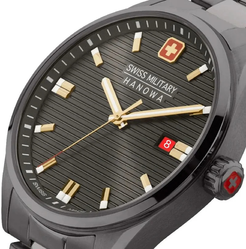 Swiss Military Hanowa Afterburn SMWGH2200141 Herrenuhr • Saphirglas • Swiss Made