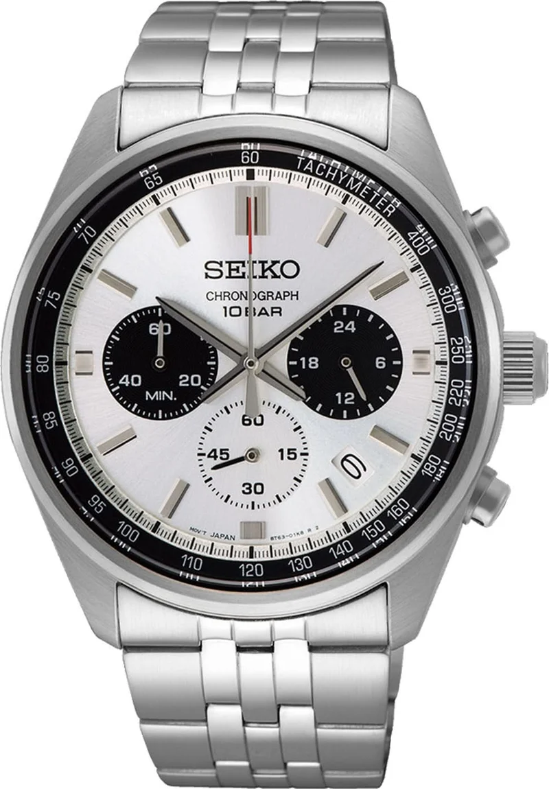 Seiko Conceptual SSB425P1 Herrenuhr • Hardlexglas • Chronograph