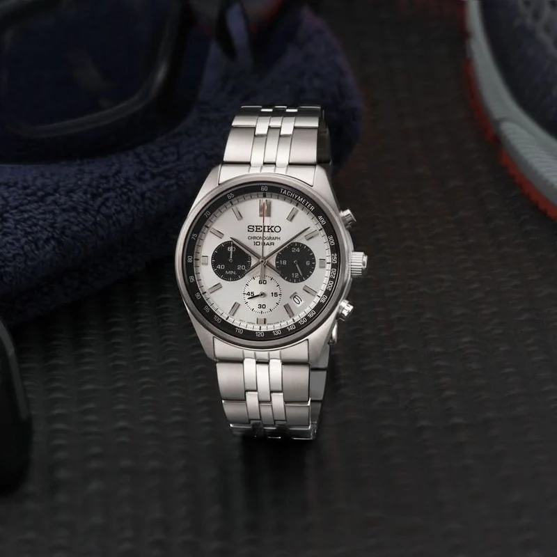 Seiko Conceptual SSB425P1 Herrenuhr • Hardlexglas • Chronograph