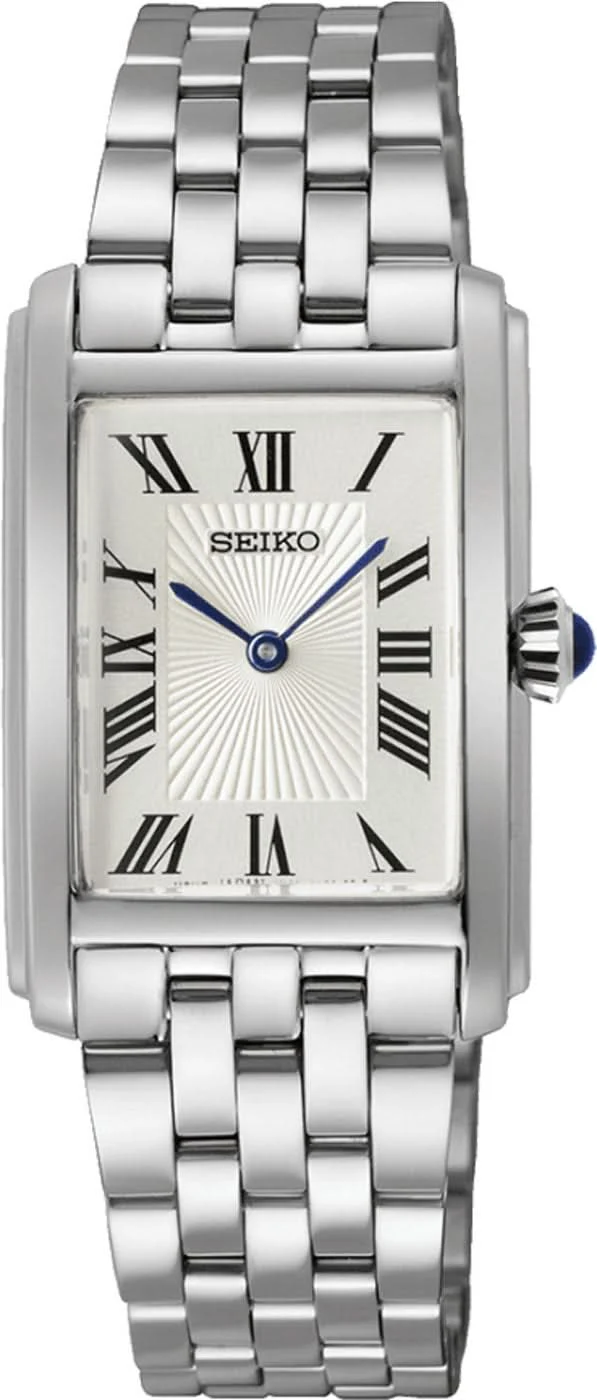 Seiko SWR083P1 Damenuhr • Japanische Qualität • Tank-Design