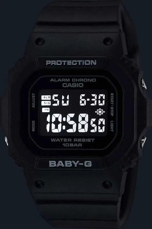 Casio Baby-G BGD-565U-1ER Damenuhr • Kultiges Retro-Design • Extreme Stoßfestigkeit