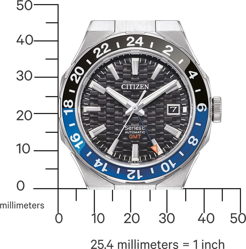 Citizen Series 8 NB6031-56E Herrenuhr • GMT Automatik • Tokyo Night Design
