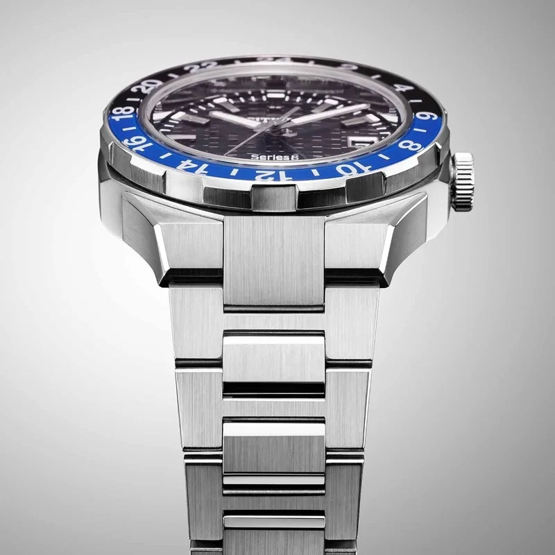Citizen Series 8 NB6031-56E Herrenuhr • GMT Automatik • Tokyo Night Design