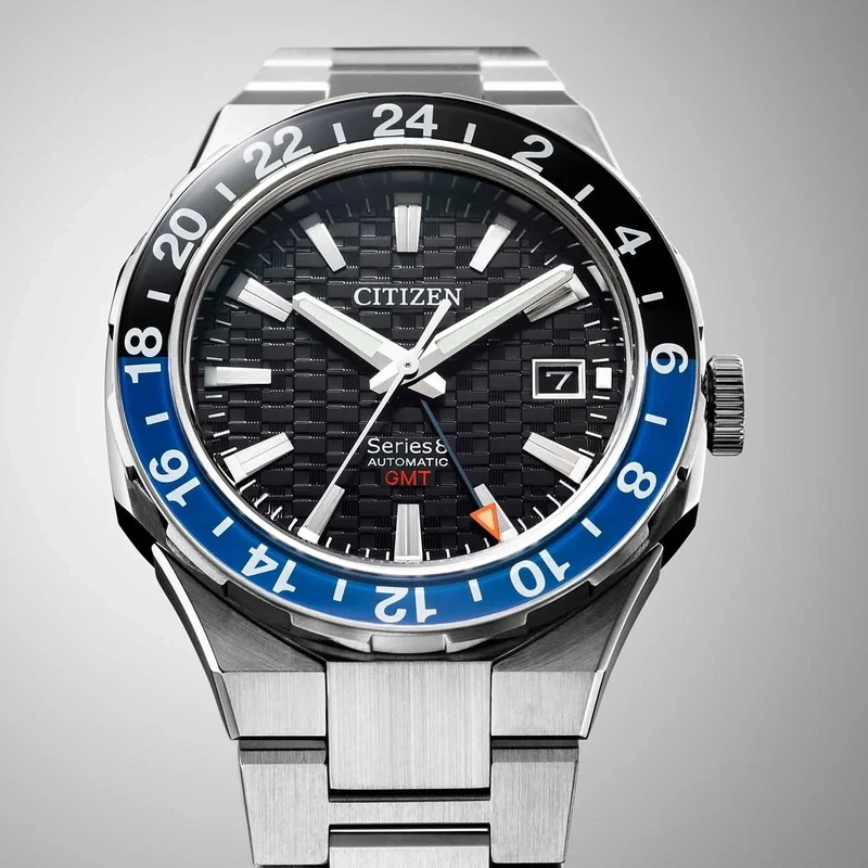Citizen Series 8 NB6031-56E Herrenuhr • GMT Automatik • Tokyo Night Design