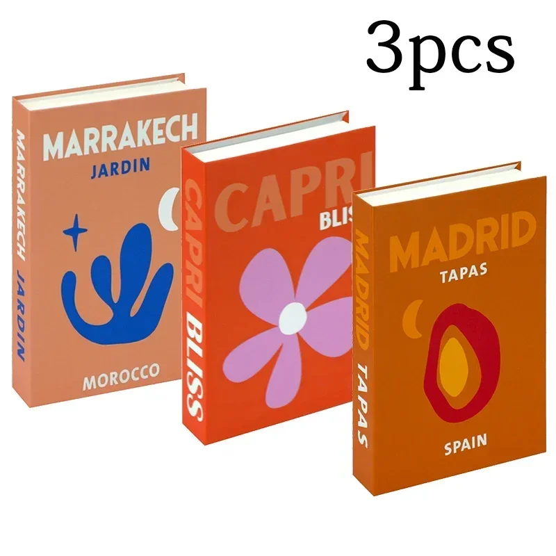 Salontafel Decoratie Boeken Set 3 Stuks Opvouwbaar Design Koffietafel Styling | Sansoti