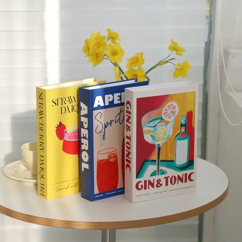 Salontafel Decoratie Boeken Set 3 Stuks Opvouwbaar Design Koffietafel Styling | Sansoti