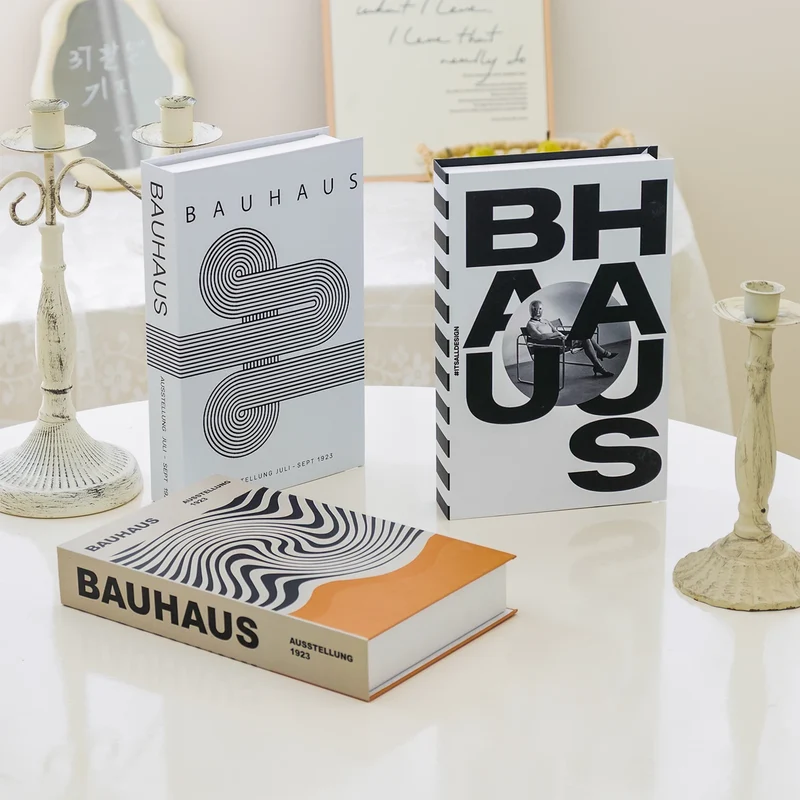 Salontafel Decoratie Boeken Set 3 Stuks Opvouwbaar Design Koffietafel Styling | Sansoti