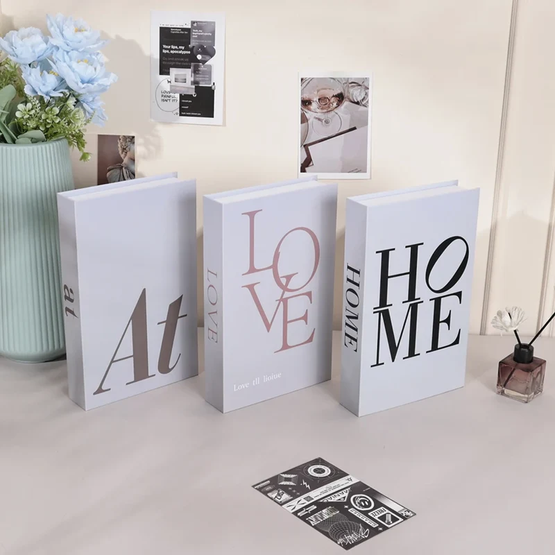 Salontafel Decoratie Boeken Set 3 Stuks Opvouwbaar Design Koffietafel Styling | Sansoti