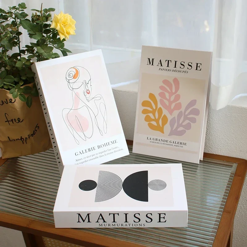 Salontafel Decoratie Boeken Set 3 Stuks Opvouwbaar Design Koffietafel Styling | Sansoti
