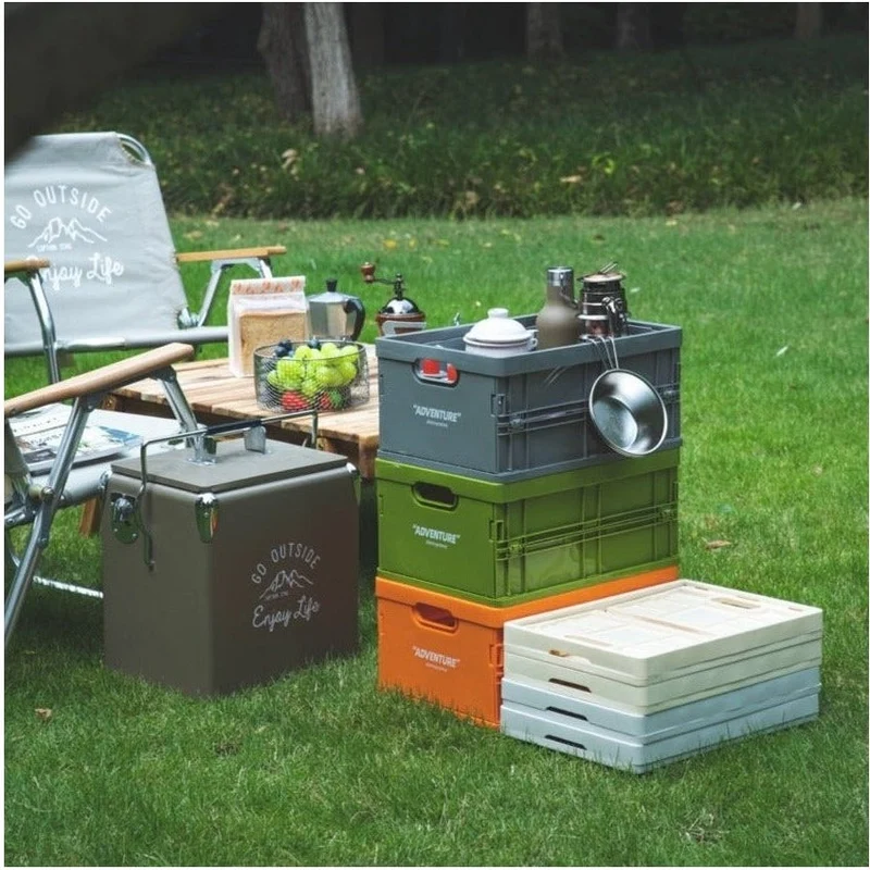 Opvouwbare Opbergkrat PP Stapelbaar A4 34x24cm 8kg Bureau Documenten Boeken | Sansoti