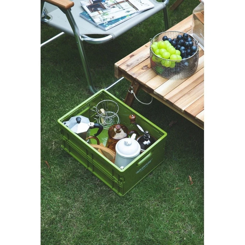 Opvouwbare Opbergkrat PP Stapelbaar A4 34x24cm 8kg Bureau Documenten Boeken | Sansoti