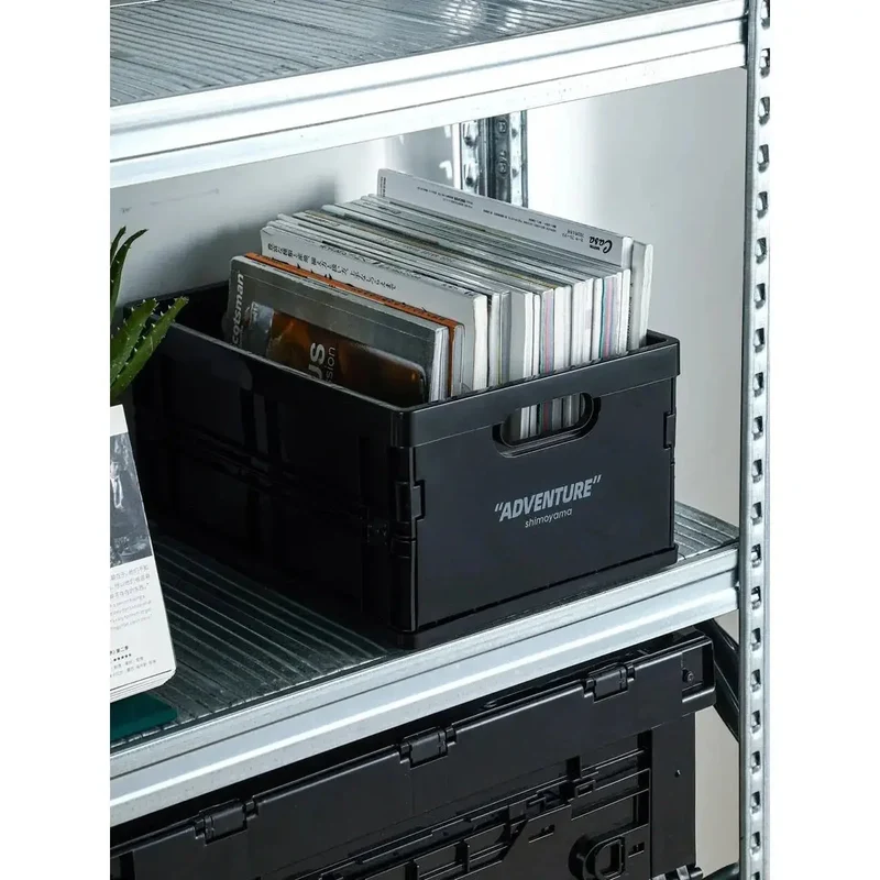 Opvouwbare Opbergkrat PP Stapelbaar A4 34x24cm 8kg Bureau Documenten Boeken | Sansoti