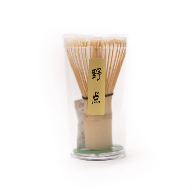 Matcha Klopper Compact Bamboe 48 Tanden Klein Chasen Reizen Opslag Matchakom | Sansoti