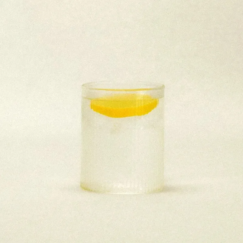 Ribbel Drinkglas Geribbeld Glas Klassiek 300ml 400ml Transparant Tafel Cadeau | Sansoti