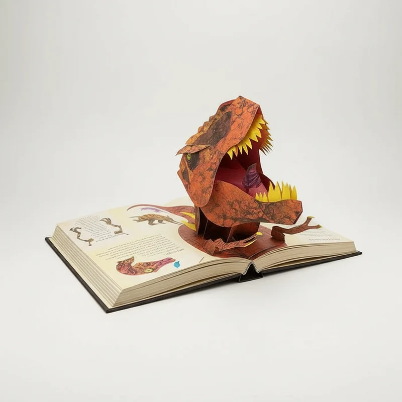 Pop Up Boek Dinosaurussen 3D Kinderboek Interactief Educatief Voor Kinderen | Sansoti