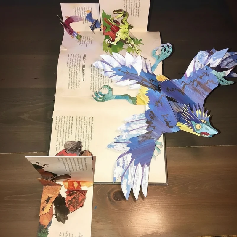 Pop Up Boek Dinosaurussen 3D Kinderboek Interactief Educatief Voor Kinderen | Sansoti