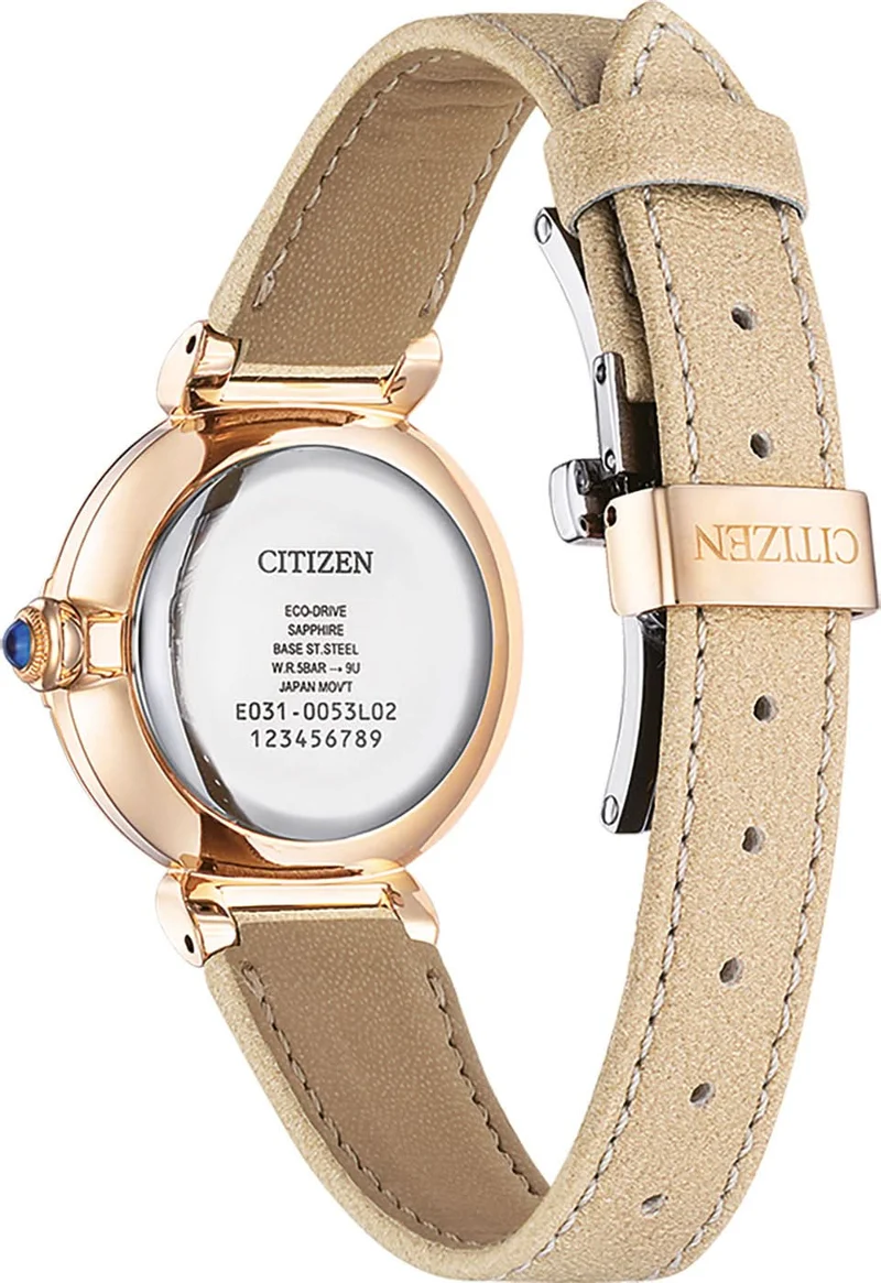 Citizen L EM1073-18D Damenuhr • Eco-Drive • Saphirglas