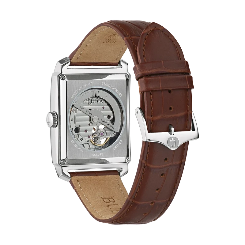 Bulova Sutton 96A268 Herrenuhr • Automatik • Open Heart