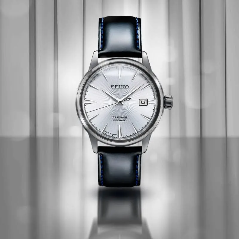 Seiko Presage SRPB43J1 Herrenuhr • Automatikwerk Kaliber 4R35 • Cocktail-Design