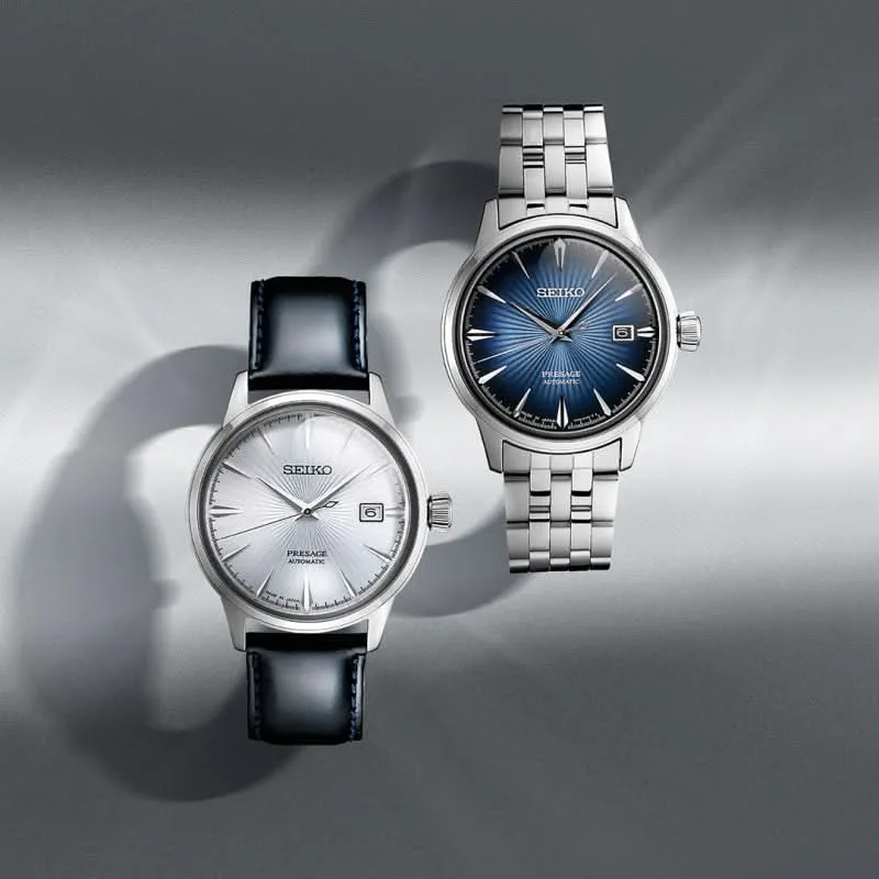 Seiko Presage SRPB43J1 Herrenuhr • Automatikwerk Kaliber 4R35 • Cocktail-Design