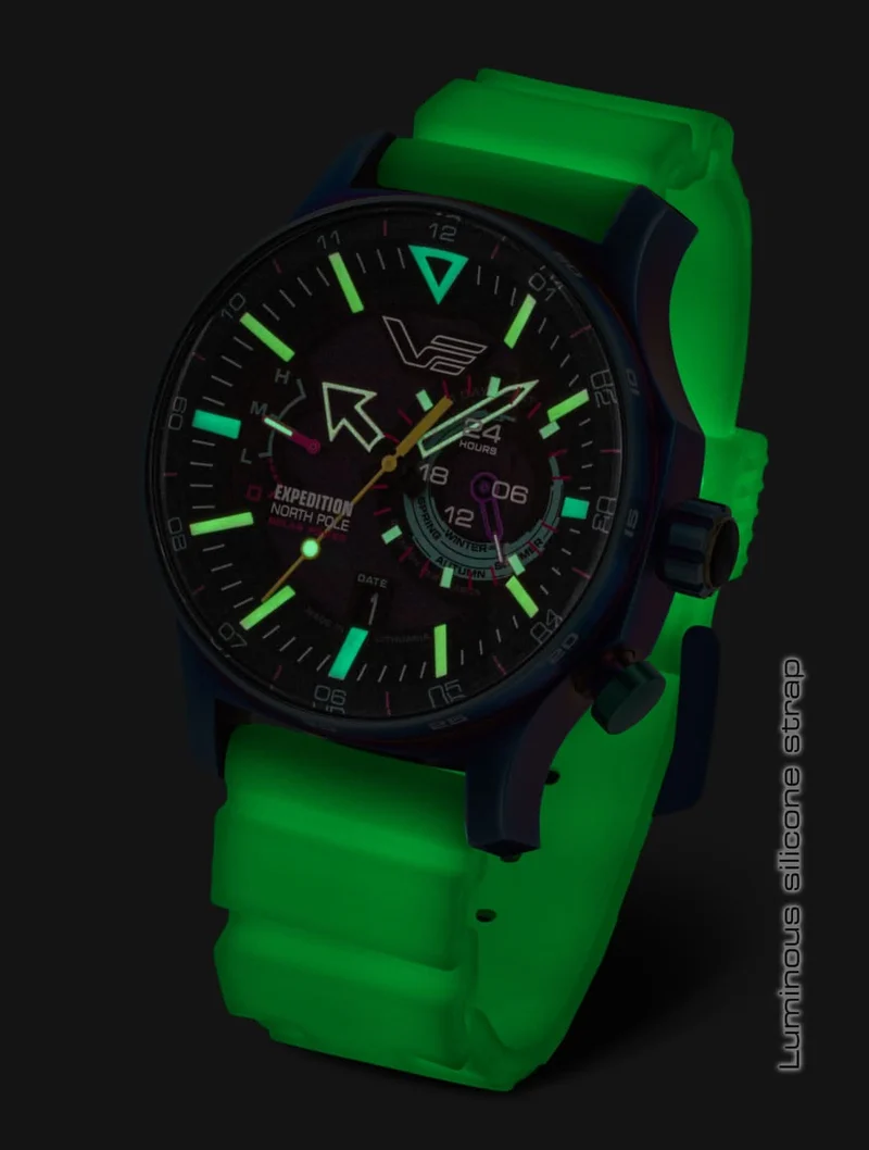 Vostok Europe Expedition VS57-595D737 Herrenuhr • Solar • Rainbow