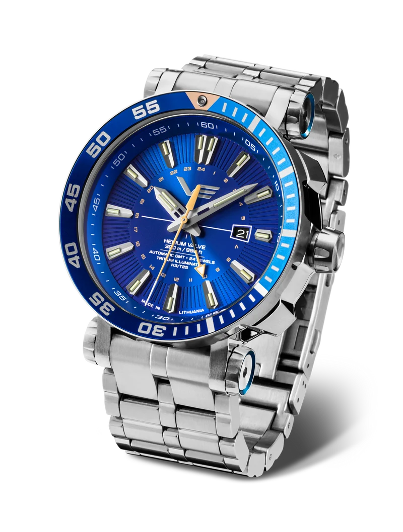 Vostok Europe Energia NH34-575A716 Herrenuhr • GMT Automatik • 30 ATM