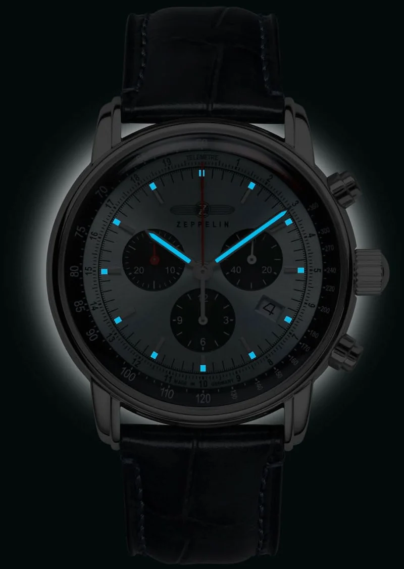 Zeppelin LZ 14 Marine 8886-2 Herrenuhr • Made in Germany • Marine-Chronograph