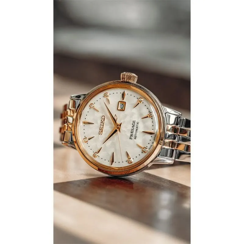 Seiko Presage SRE010J1 Damenuhr • Automatikwerk • Cocktail Time Design