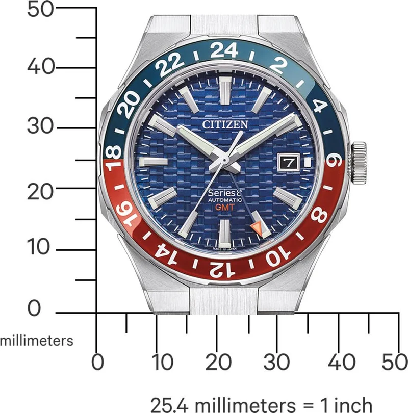 Citizen Series 8 NB6030-59L Herrenuhr • GMT Automatik • Saphirglas