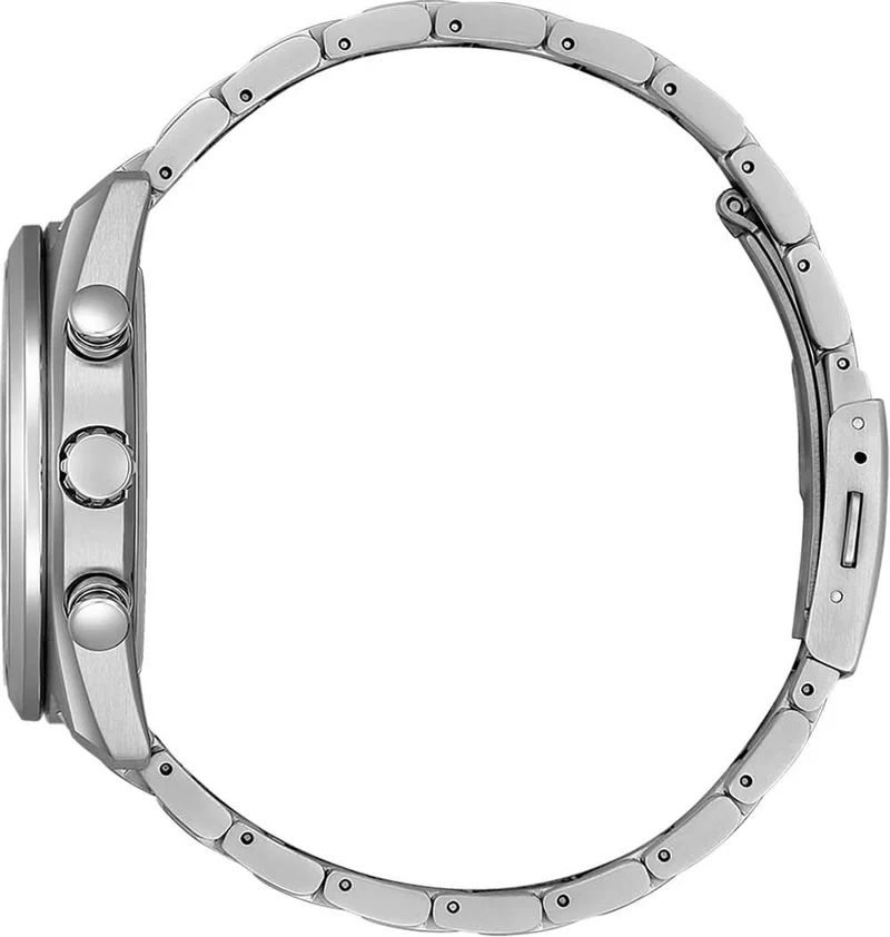 Citizen Tsuki-yomi BY1010-81L Herrenuhr • Super Titanium • Mondphase & Funk
