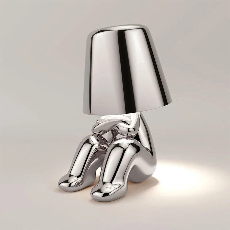Tafellamp LED Oplaadbaar Dimbaar Resin Aluminium 3W USB Sfeerlamp Woonkamer Slaapkamer Modern | Sansoti