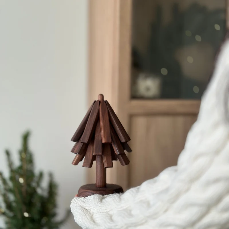 Houten Pannenboom Pannenonderzetter Standaard Naturel Massief Hout Scandinavisch Keuken | Sansoti