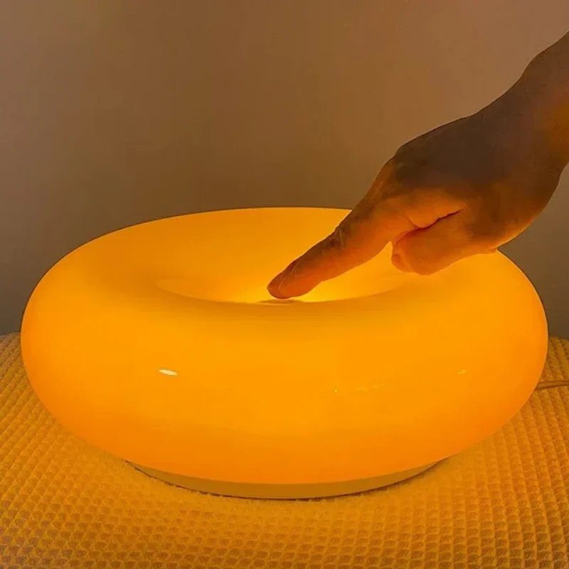 Tafellamp Touch Dimbaar LED Warm Wit Rond Slaapkamer Woonkamer Decoratief 5W | Sansoti