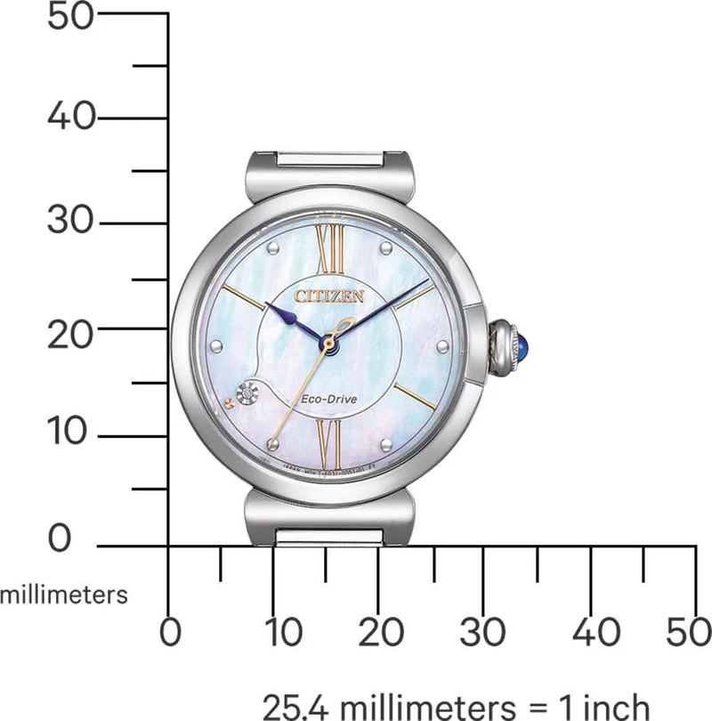 Citizen Citizen L EM1070-83D Damenuhr • Eco-Drive • Saphirglas