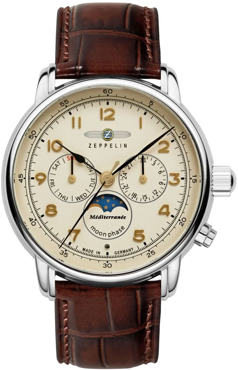 Zeppelin Atlantic 9636-5 Herrenuhr • Made in Germany • Automatik