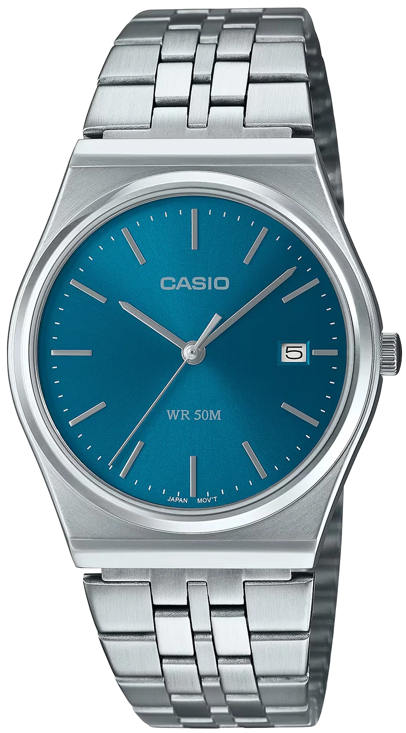 Casio Collection MTP-B145D-2A2VEF Uhr • Elegantes Retro-Design • Datumsanzeige
