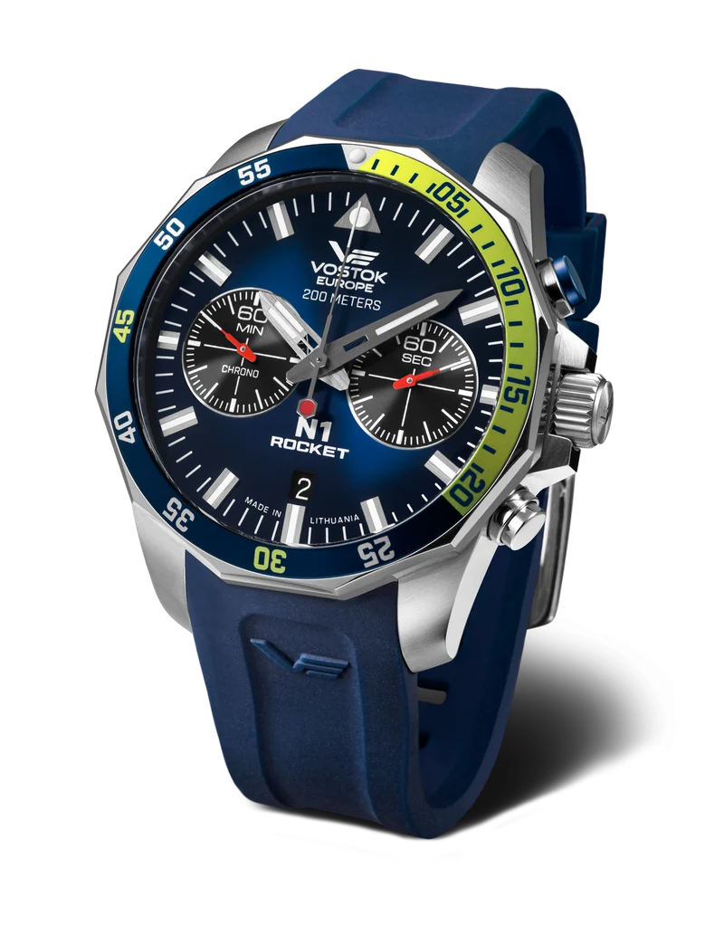 Vostok Europe Rocket N1 6S21-225A708 Herrenuhr • 20 ATM • K1-Sicherheitsglas