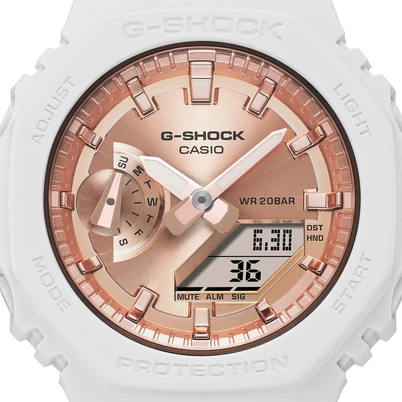 Casio G-Shock GMA-S2100MD-7AER Damenuhr • Extreme Stoßfestigkeit • Elegantes Metallic-Design