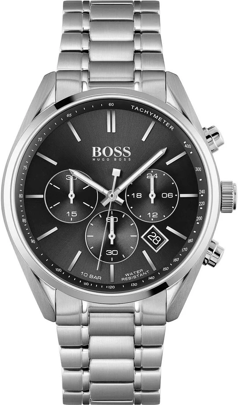 BOSS Volane 1513871 Herrenuhr • Sportlicher Chronograph • 10 Bar Wasserdicht