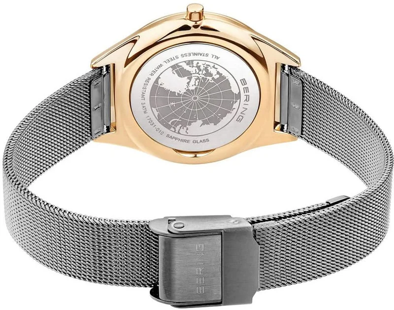 Bering Ultra Slim 17031-010 Damenuhr • Saphirglas