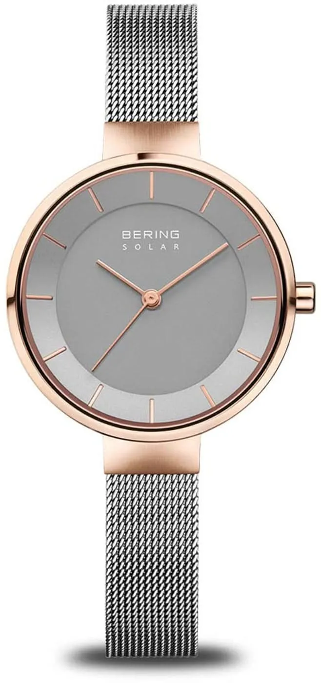 Bering Solar 14631-369 Damenuhr • Saphirglas • Milanaise