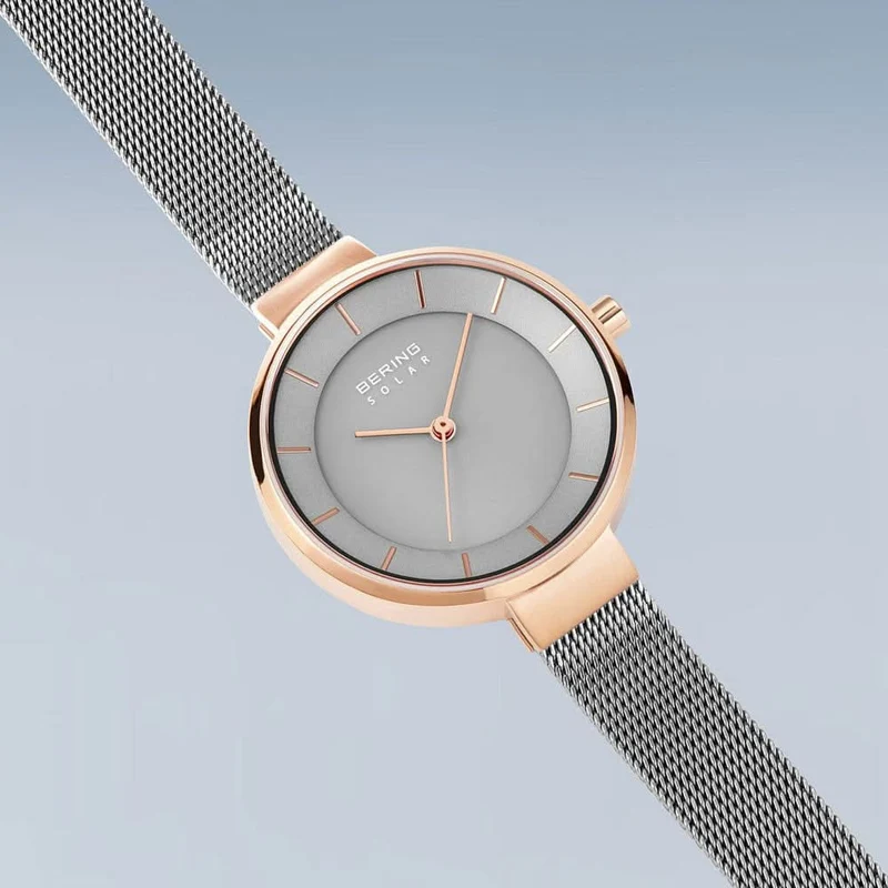 Bering Solar 14631-369 Damenuhr • Saphirglas • Milanaise