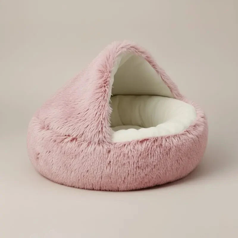 Hondenmand Pluche Zacht Antislip Kat Hond Slaapmand Warm Kattenmand Luxe | Sansoti