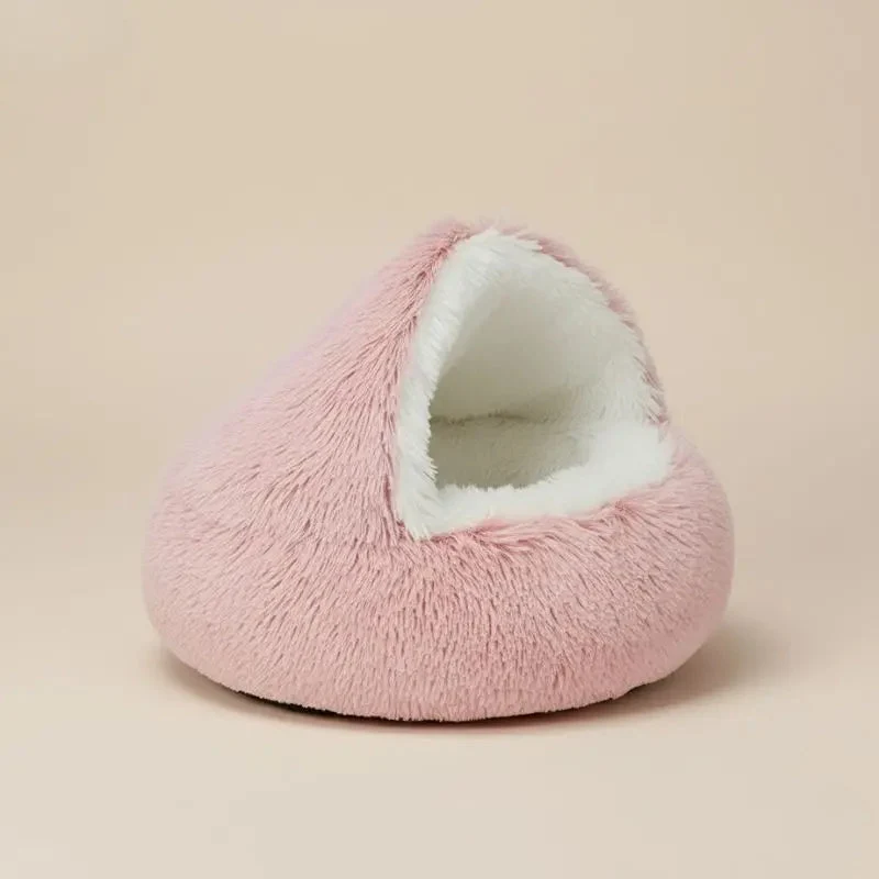 Hondenmand Pluche Zacht Antislip Kat Hond Slaapmand Warm Kattenmand Luxe | Sansoti