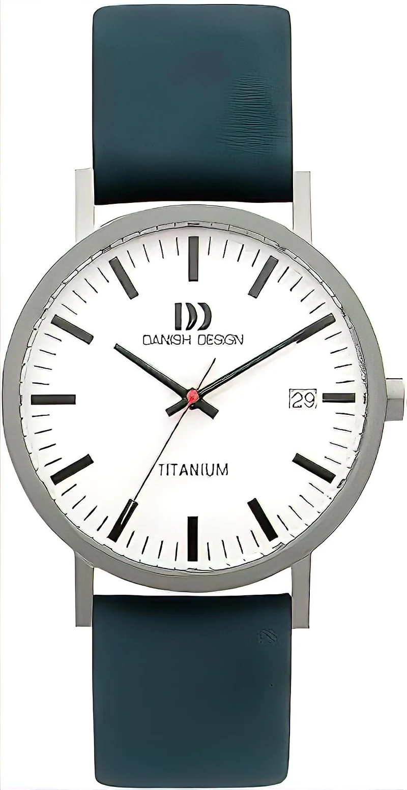 Danish Design Titanium Gløbe 3316381 Herrenuhr • Skandinavischer Minimalismus • Ultraleichtes Titan