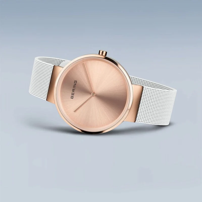 Bering Classic 14539-266 Uhr • Kratzfestes Saphirglas • Feines Milanaise-Armband
