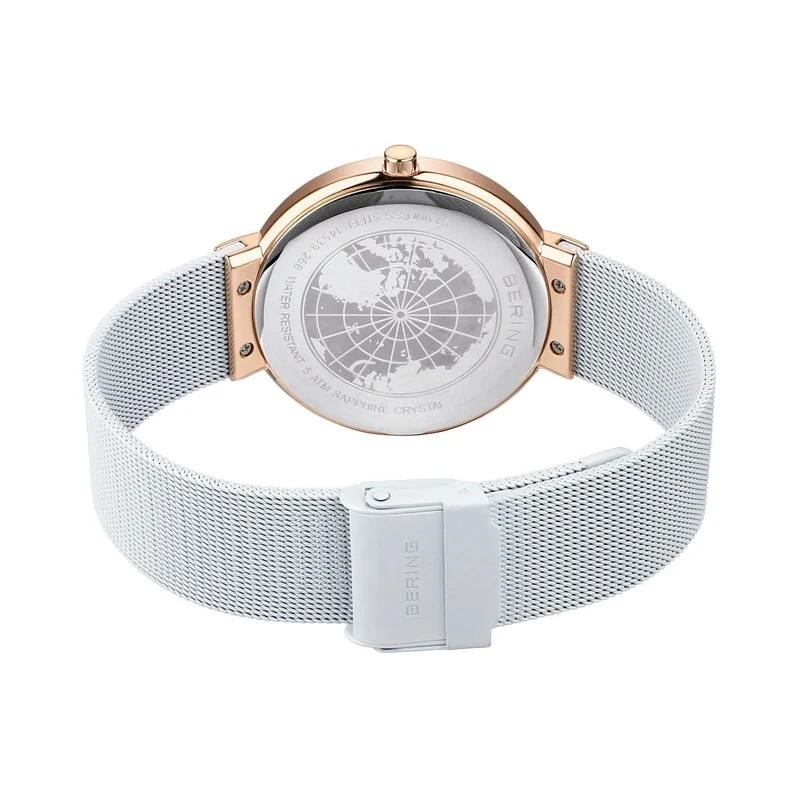 Bering Classic 14539-266 Uhr • Kratzfestes Saphirglas • Feines Milanaise-Armband