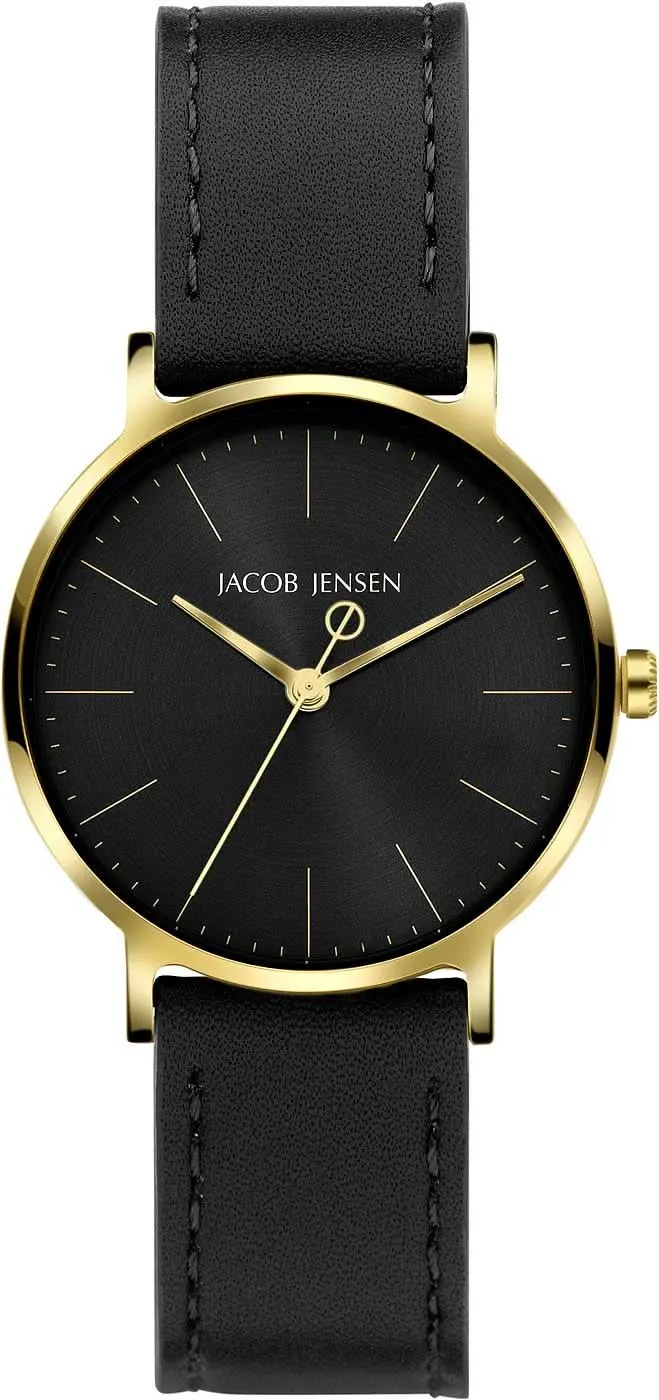 Jacob Jensen Timeless Nordic 175 Unisex-Uhr • Dänisches Design • Titan